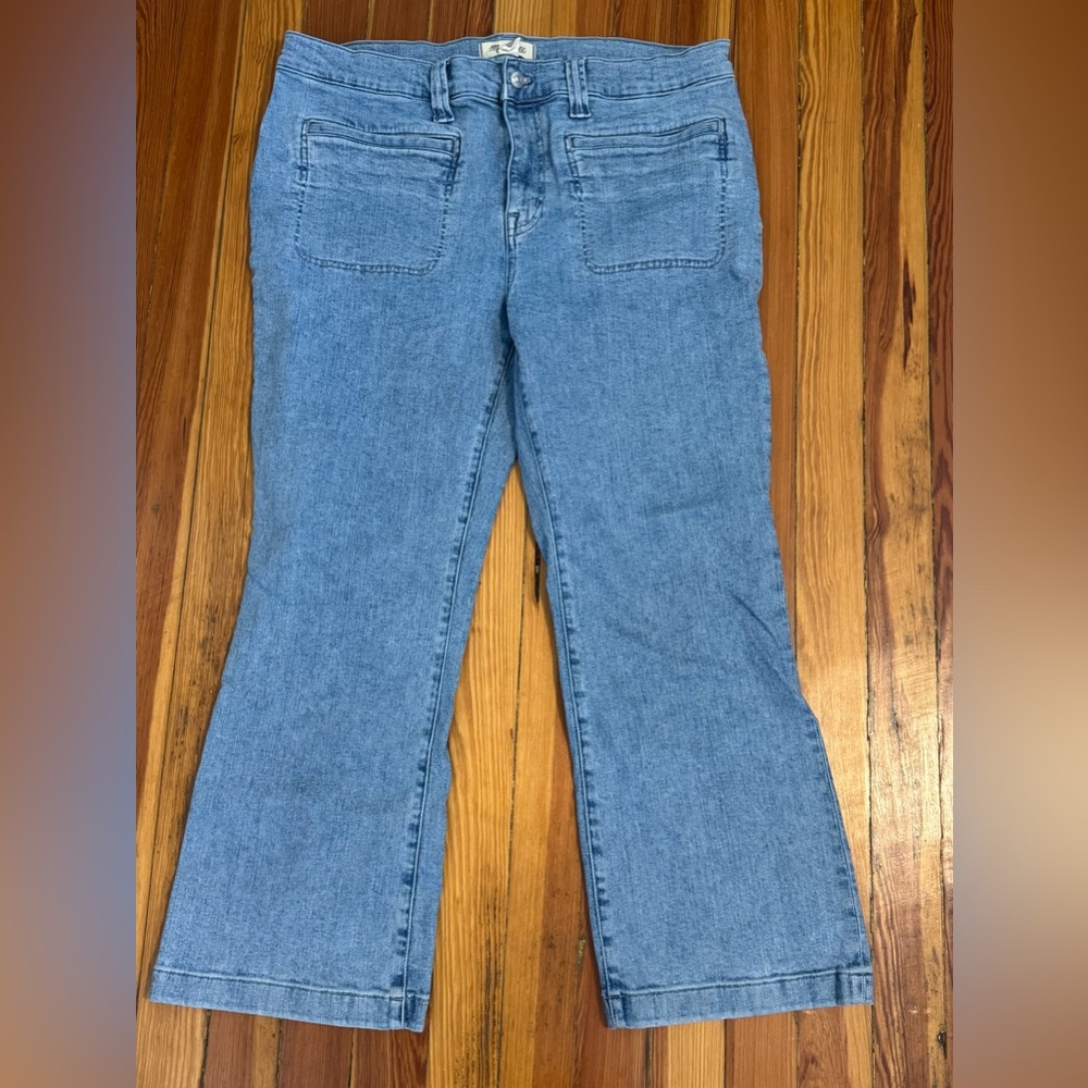 Madewell Women's Mid-Rise Kick Out Jeans